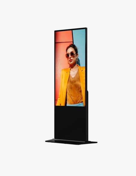 Pantalla 55" 4K con base de piso